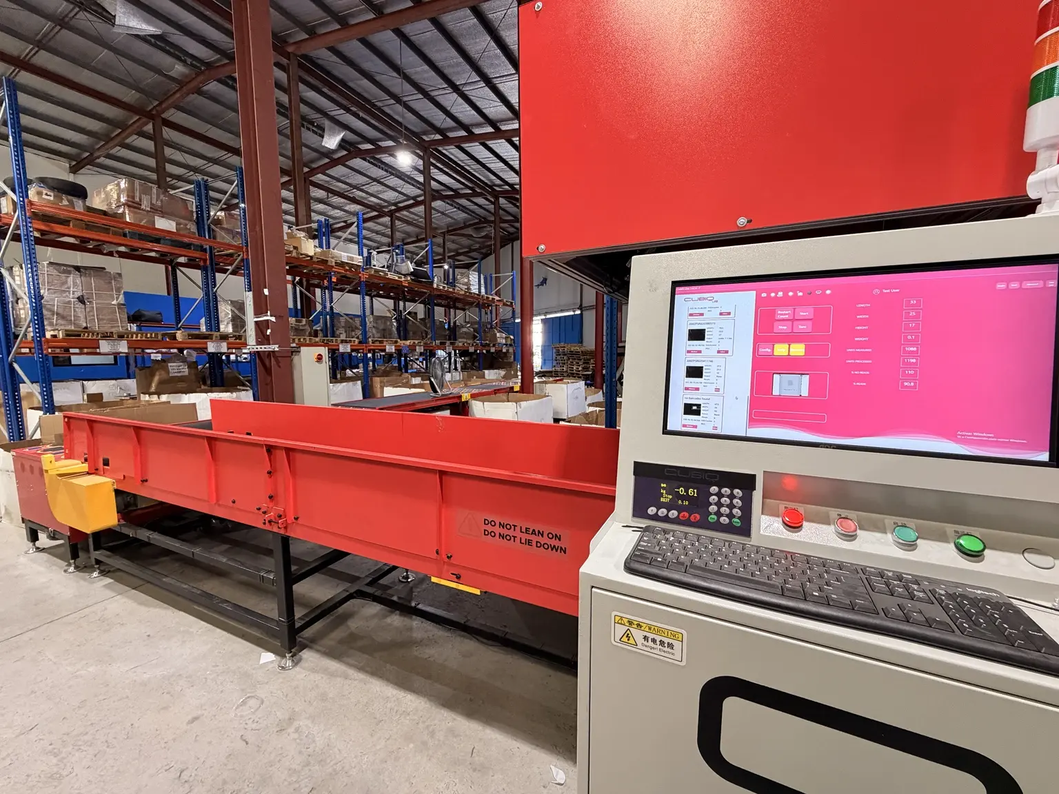 Sistema automatizado de clasificación de Multientrega